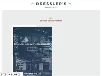 dresslersrestaurant.com