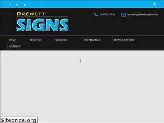 drewettsigns.co.uk