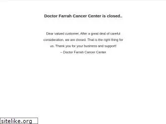 drfarrahcancercenter.com