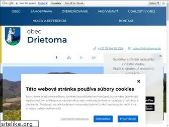 drietoma.sk