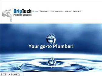 driptechplumbingsolutions.com