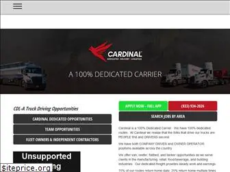 drivecardinallogistics.com