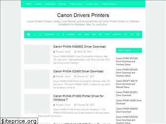 driversprintercanon.com