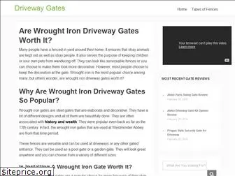 drivewaygatesforsale.com