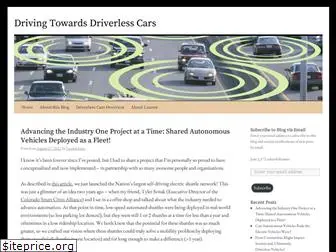 drivingtowardsdriverless.com