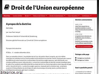 droit-union-europeenne.be