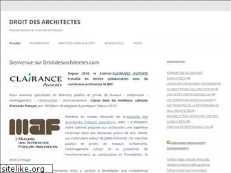 droitdesarchitectes.com