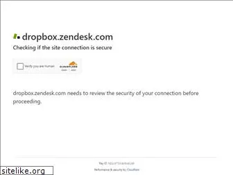 dropbox.zendesk.com