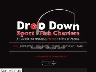 dropdownfishingcharters.com