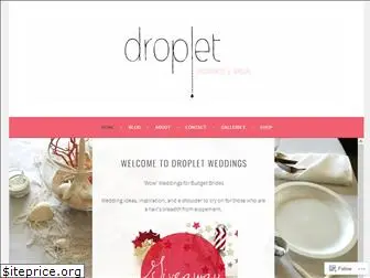dropletweddings.wordpress.com