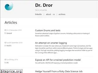 drorata.github.io