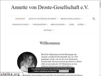 droste-gesellschaft.de