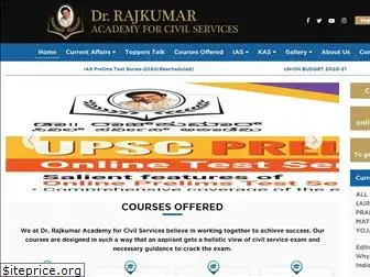 drrajkumaracademy.com