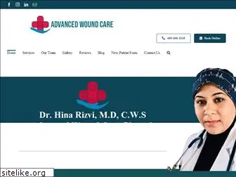 drrizviwoundcare.com