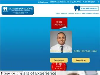 drteethdentalcarekaty.com