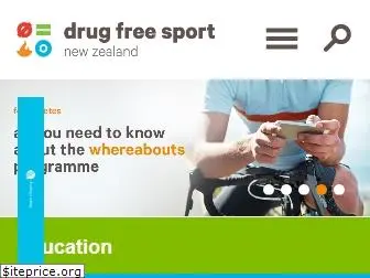 drugfreesport.org.nz