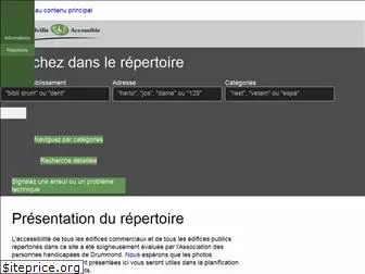 drummondvilleaccessible.com
