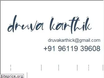 druvakarthik.in