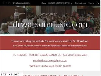 drwatsonmusic.com