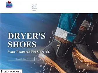 dryersshoestore.com