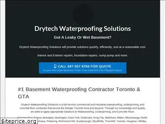 drytech-waterproofing.ca