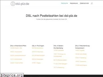 dsl-plz.de