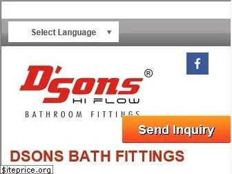 dsonsbathfittings.com