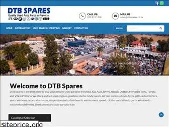 dtbspares.co.za