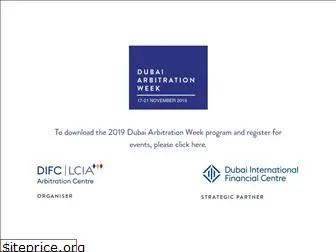 dubaiarbitrationweek.com