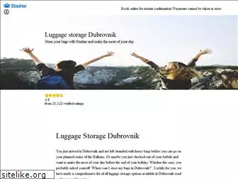 dubrovnikluggagestorage.com