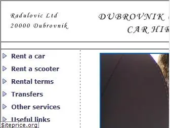 dubrovnikrentacar.com