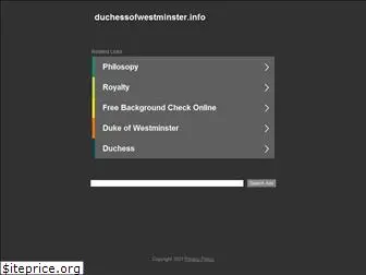 duchessofwestminster.info