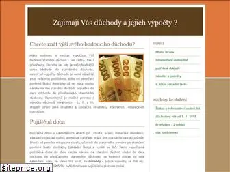 duchody-vypocty.cz