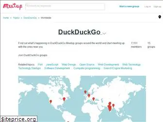 duckduckgo.meetup.com