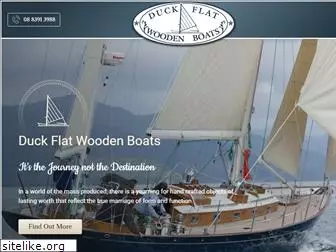 duckflatwoodenboats.com