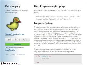 ducklang.org