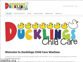 ducklingschildcare.com