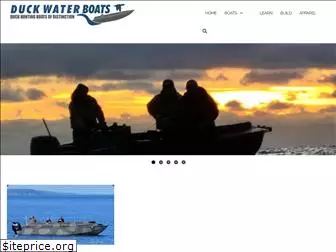 duckwaterboats.com