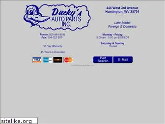 duckysautoparts.com