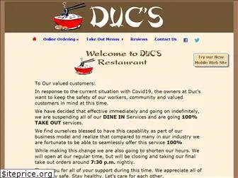 ducsrestaurants.com