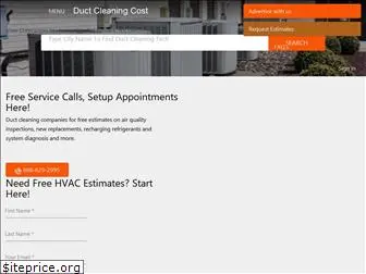 ductcleaningcost.com