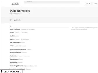 duke.academia.edu