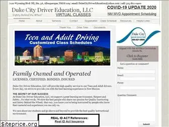 dukecitydrivereducation.org