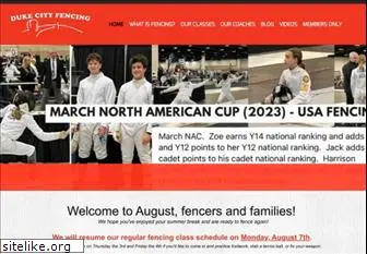 dukecityfencing.net