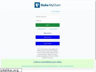 dukemychart.org