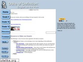 dukeofdefinition.com