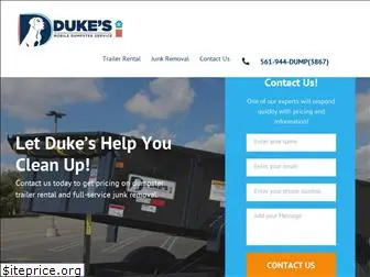 dukesdumpsters.com