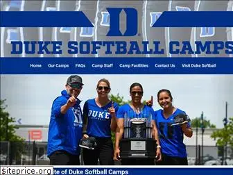 dukesoftballcamps.com