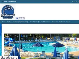 dulaneyswimclub.com
