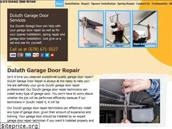 duluthgaragedoorrepair.com